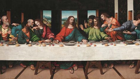 لئوناردو داوینچی خالق تابلو نقاشی شام آخر