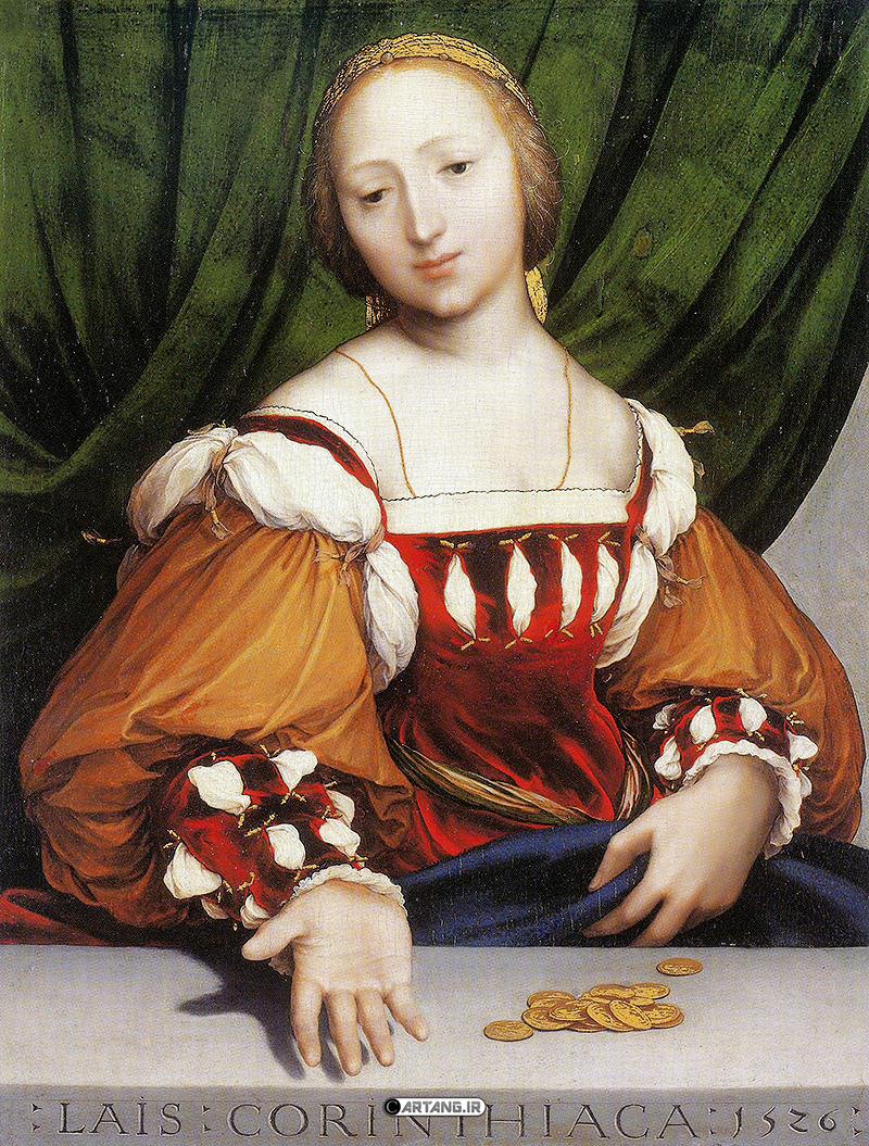 لائیس کورنتی از روسپیان جوان و زیبای یونانی