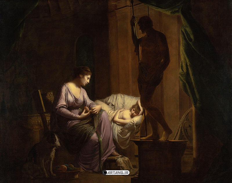 پنلوپه زن زیبای یونانی