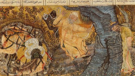 داستان مردن رستم و شغاد نابرادر