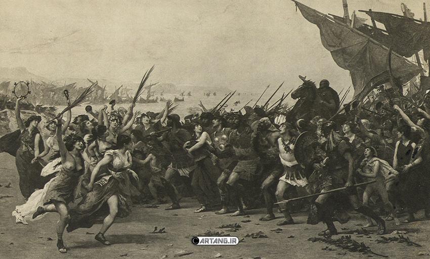 حمله داریوش بزرگ به یونان