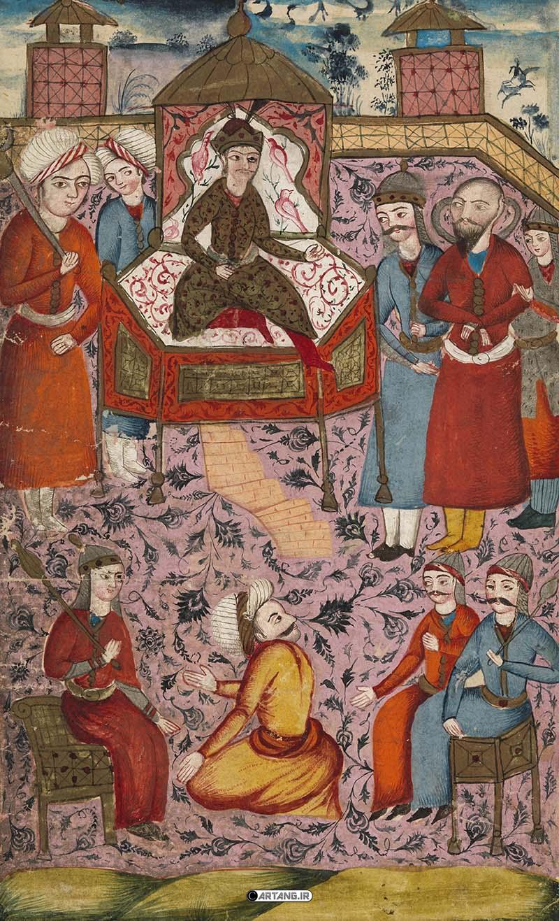 داستان ضحاک و کاوه آهنگر و فریدون در شاهنامه