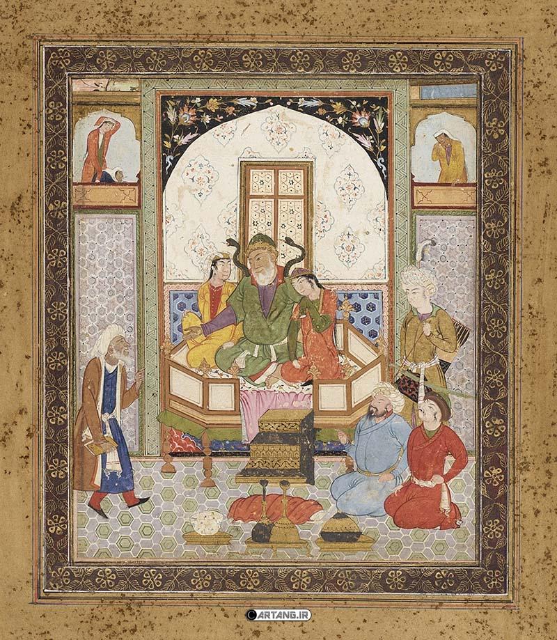 داستان ضحاک و کاوه آهنگر و فریدون در شاهنامه