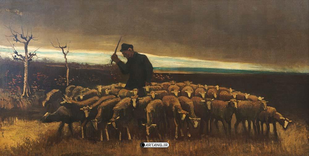 نقاشی پرتره ونسان ون گوگ