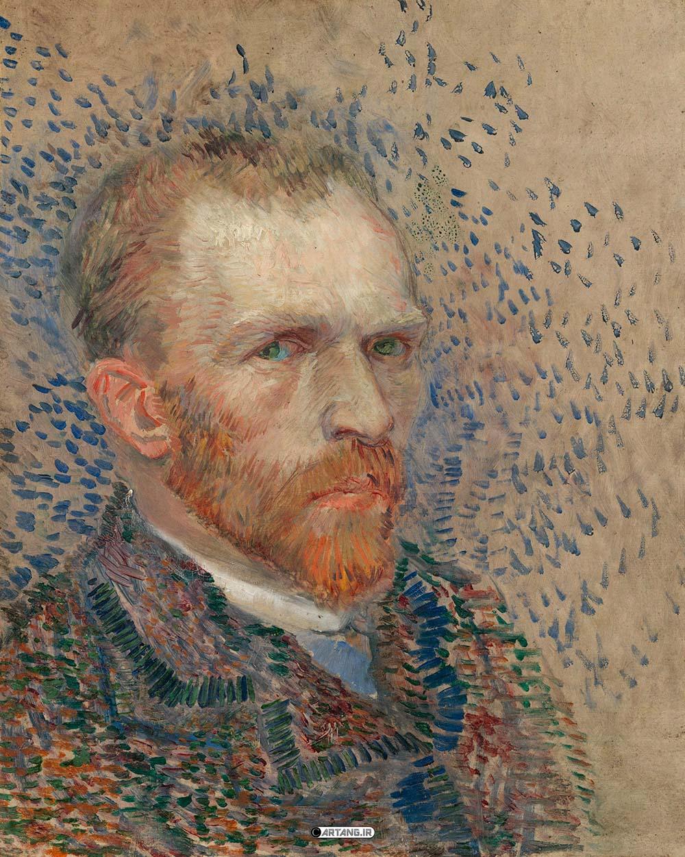 نقاشی پرتره ونسان ون گوگ