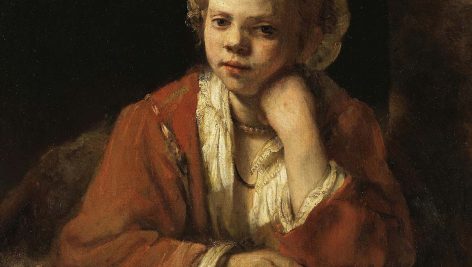 نقاشی خدمتکار آشپزخانه شاهکاری از رامبراند