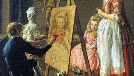 نقاش جوان اثر ایوان فیرسوف