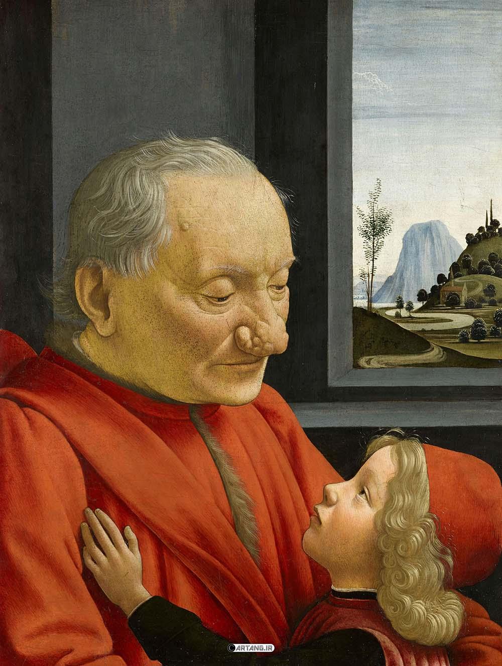 پیرمرد و نوه‌اش اثر گرلاندایو