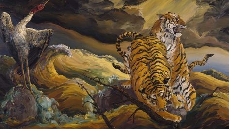 نقاشی حیوانات وحشی و خطرناک