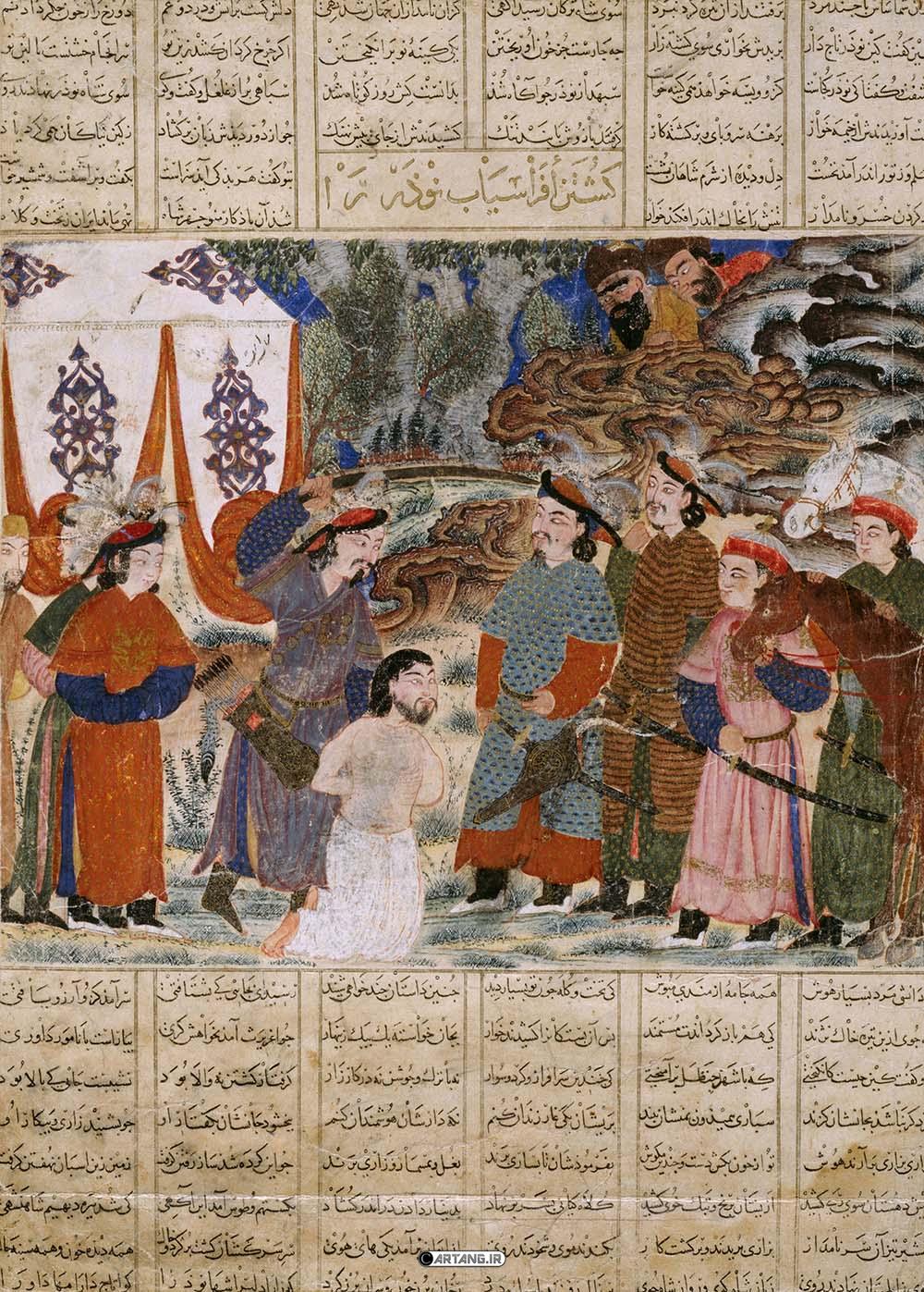 حملۀ مغولها به ایران چه تأثیری بر هنر نقاشی داشت؟ 3 حملۀ مغولها به ایران