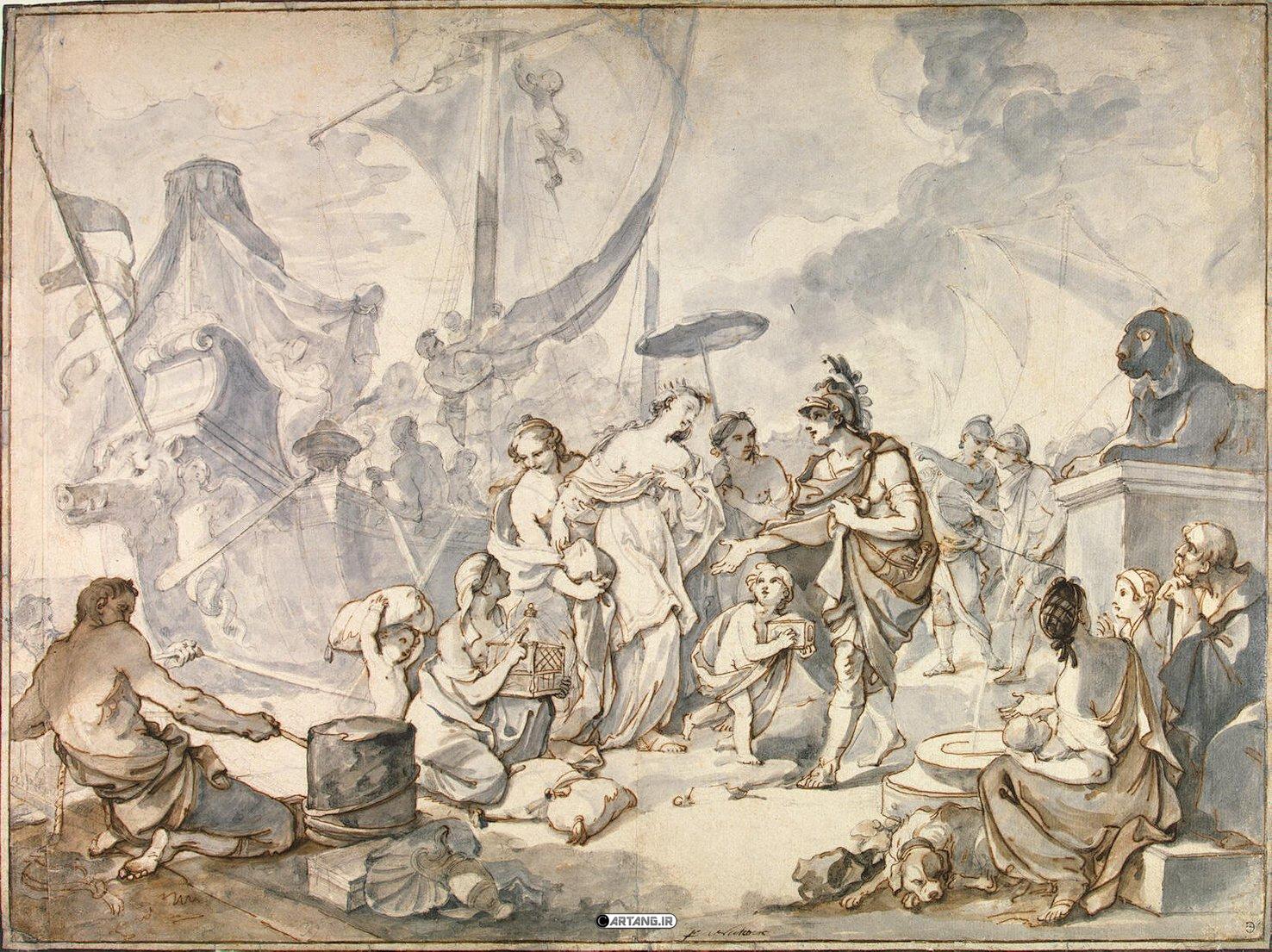 ملاقات آنتونی با کلئوپاترا 1 ملاقات آنتونی با کلئوپاترا