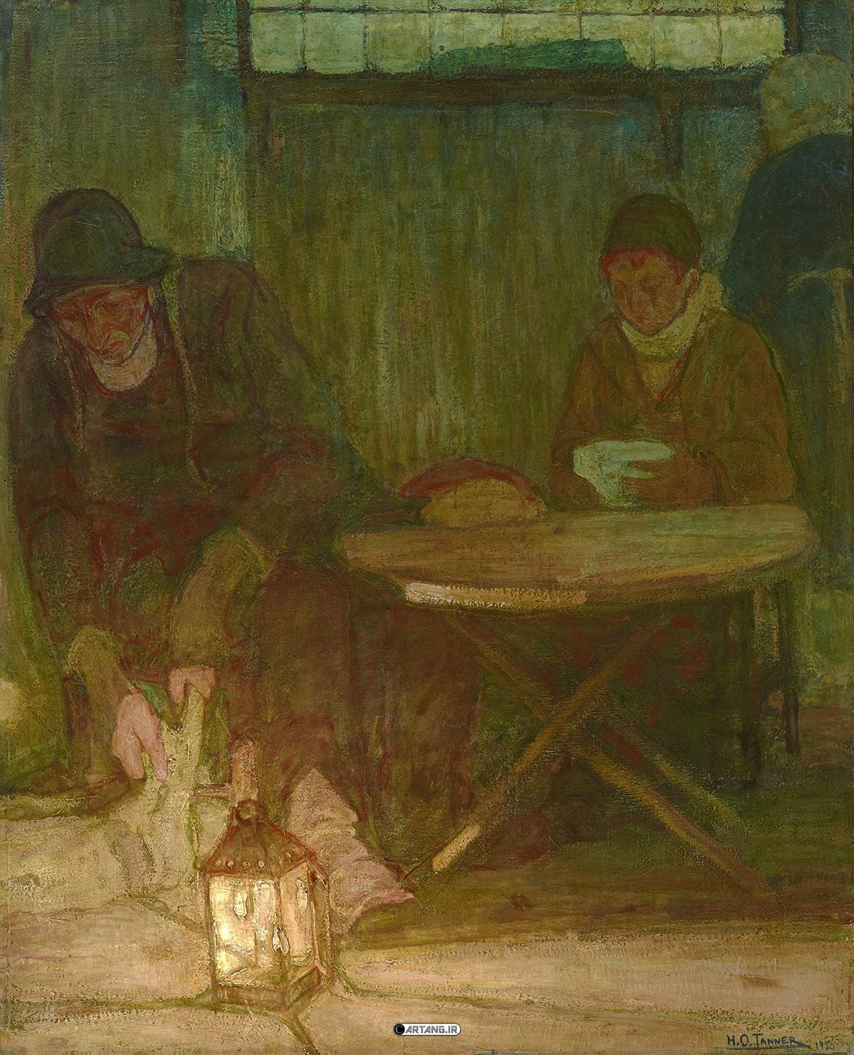 بافتن تور ماهیگیری توسط مرد صیاد 1 بافتن تور