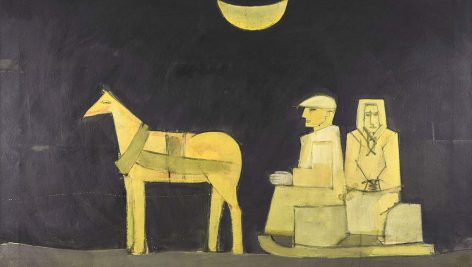 نقاشی زمستان اثر میلان پاستیکا