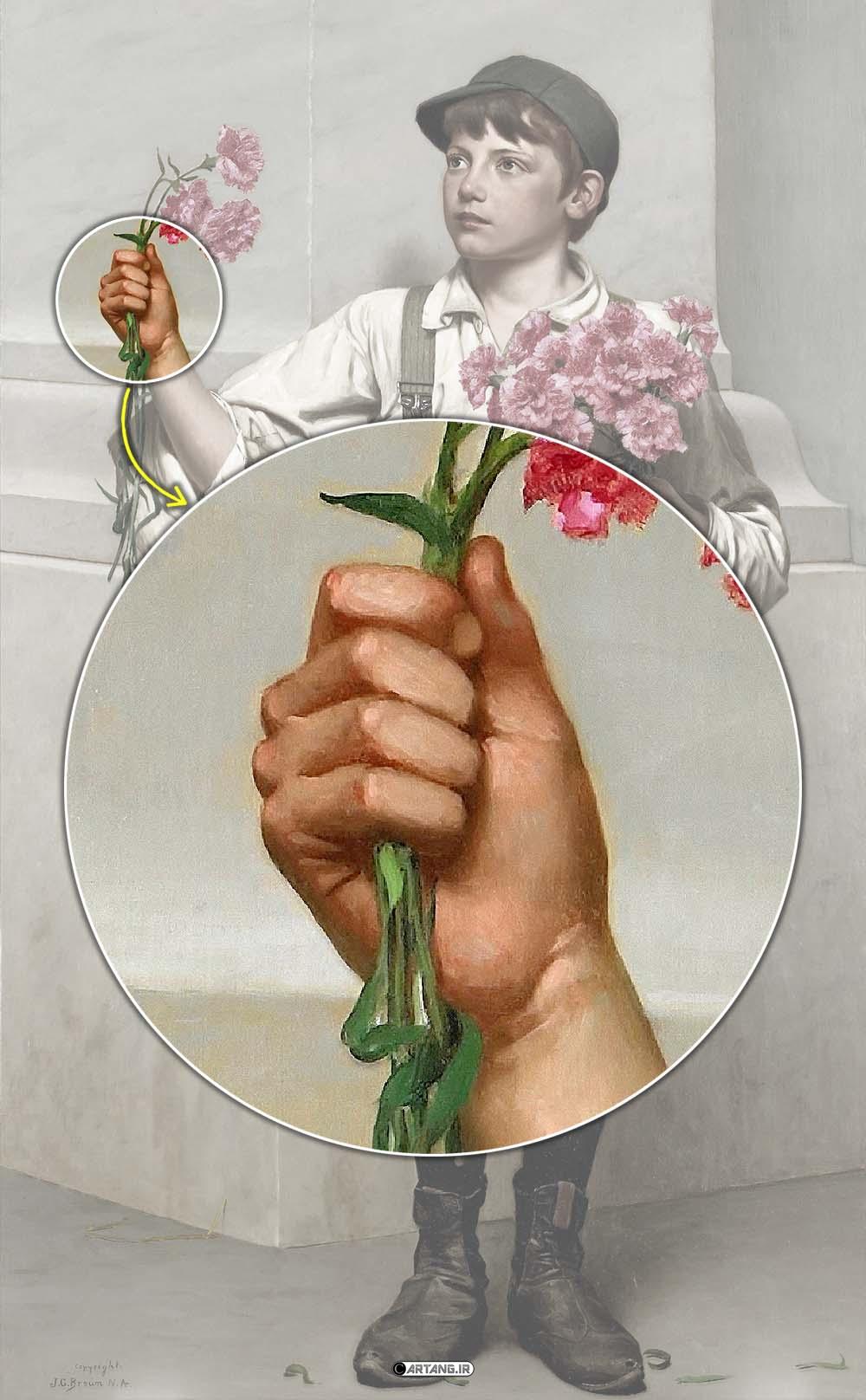 کودک گل فروش 3 کودک گل فروش